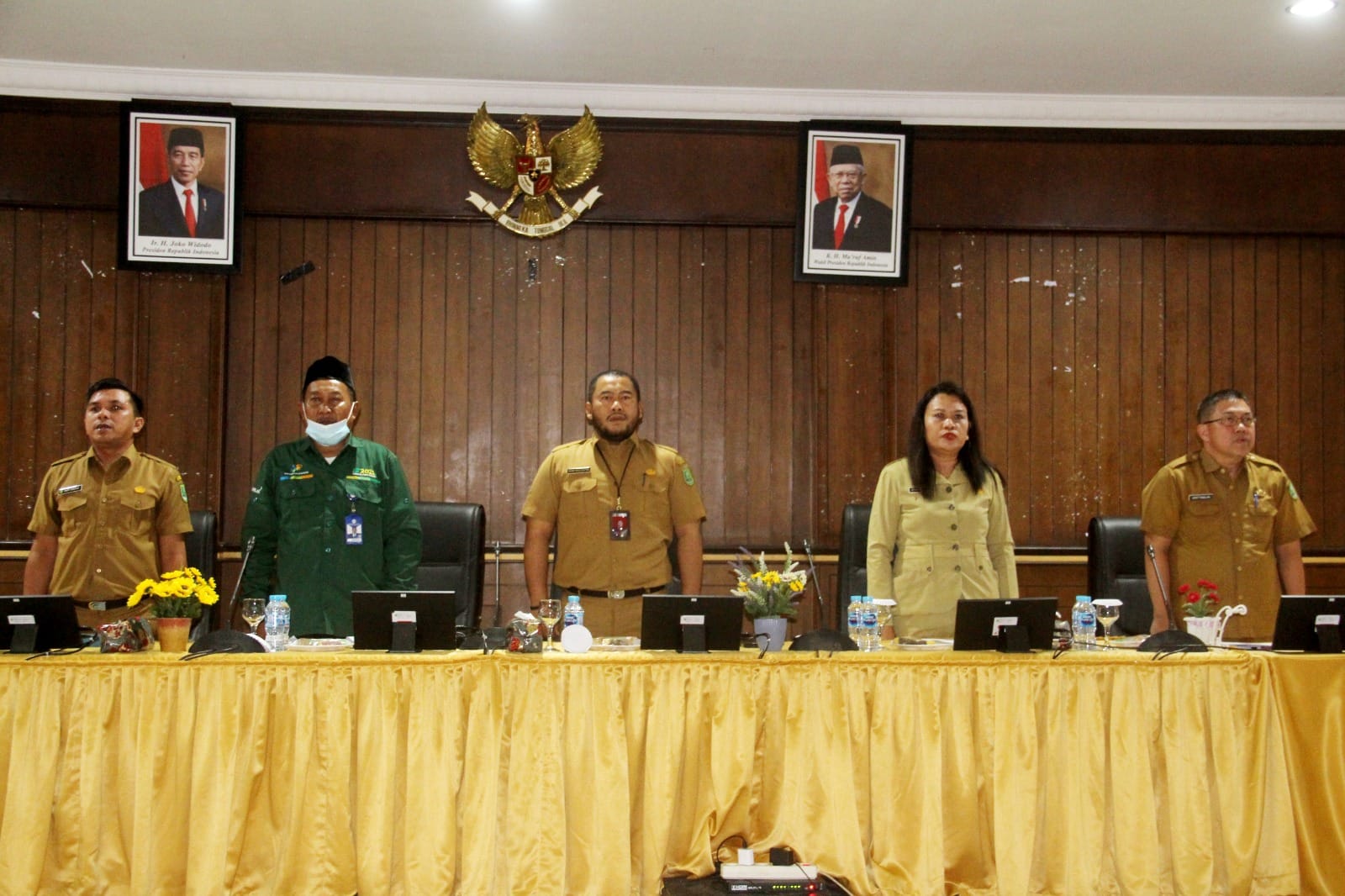 Wakili Sekda Inhu, Evi Irma Junita Hadiri Acara Penguatan Forum Satu Data