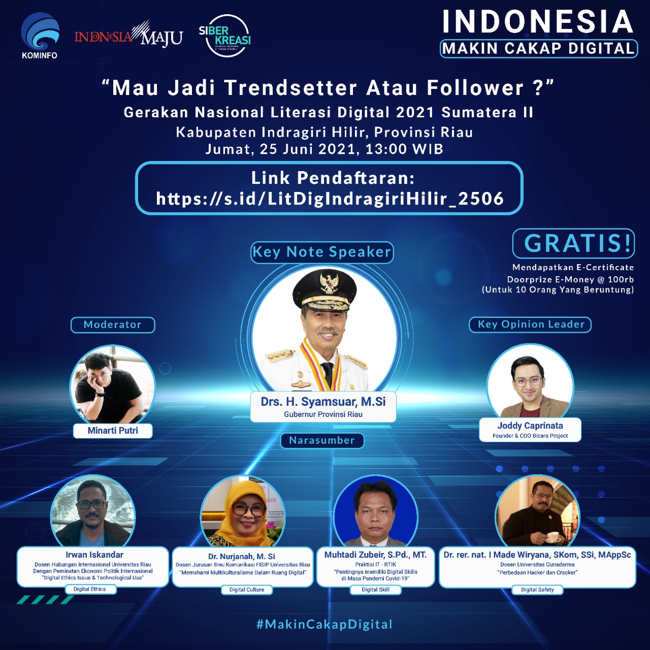 Literasi Digital Kabupaten Indragiri Hilir Provinsi Riau