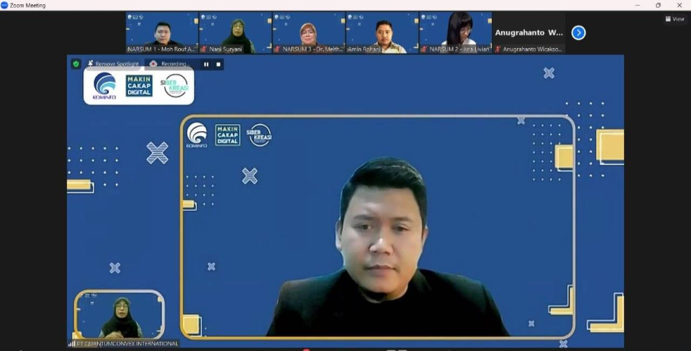 Tampil Jadi Narasumber di Sulawesi Tengah, Moh Rouf Azizi Bahas Perlindungan Data Pribadi saat Melakukan Pinjol