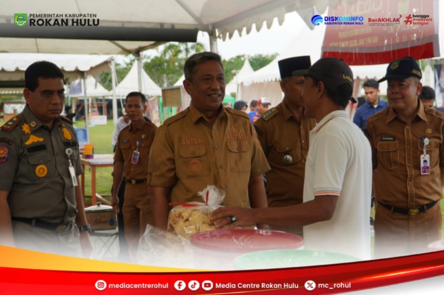 Gebyar Seni Budaya dan Bazar UMKM Warnai HUT ke-26 Rokan Hulu