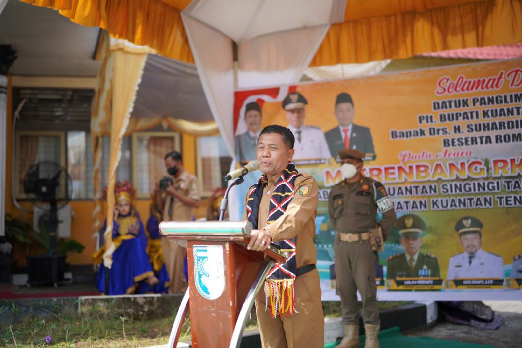 Buka Musrenbang Kuantan Tengah, Selain Jaring Aspirasi, Sekda Ingatkan Soal Prokes