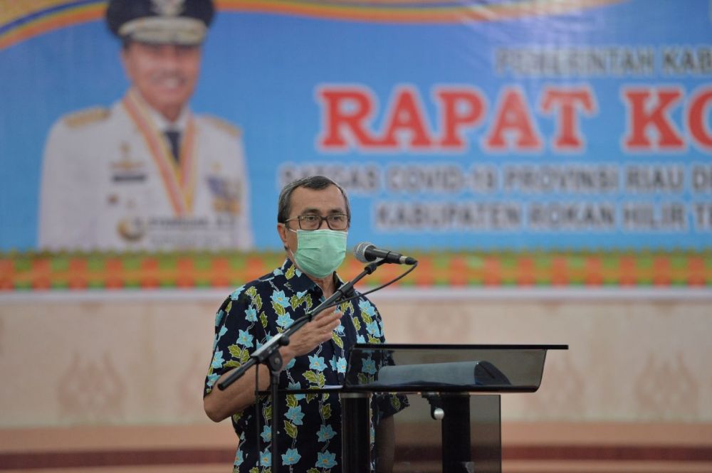 Gubernur Riau Imbau Bupati/Wali Kota Aktifkan Kembali Pos Check Point