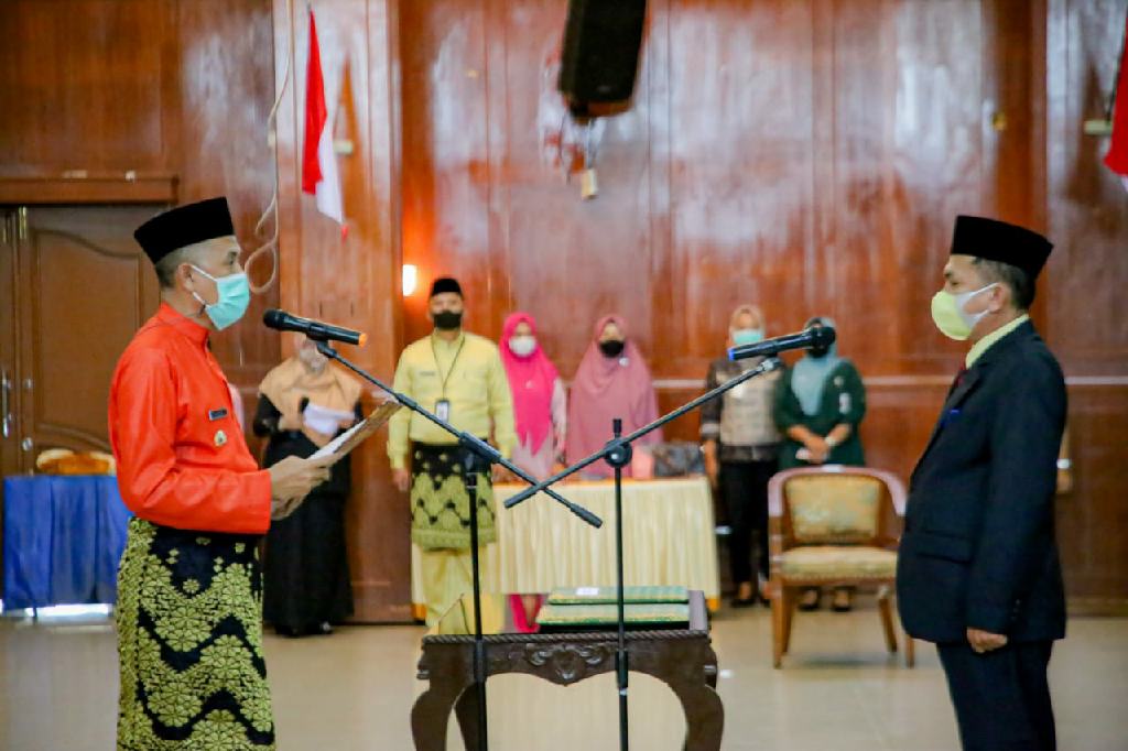 Walikota Dumai Lantik Penjabat Sekretaris Daerah
