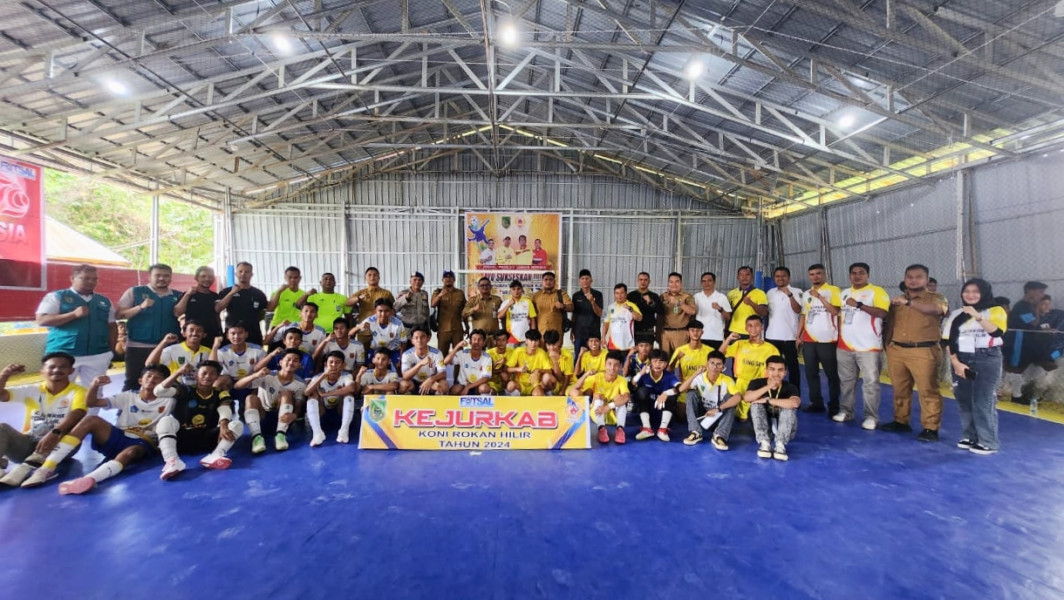30 Tim Futsal Mulai Bertanding di Kejurkab Rohil 2024