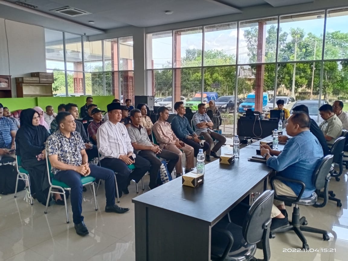 Evaluasi Pelaksanaan Porprov Sekda Dan Ketua Kontingen Kumpulkan Cabor