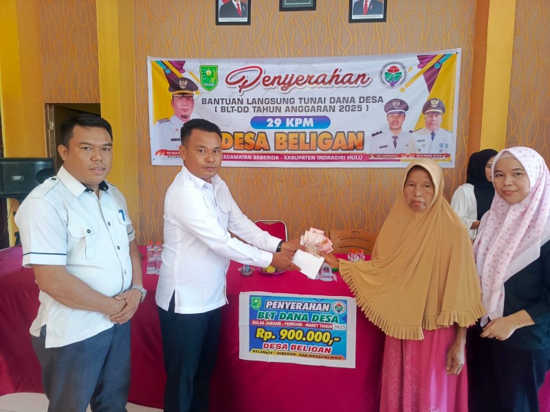 Desa Beligan Salurkan BLT Rp900 Ribu kepada 29 KPM, Warga Sambut Bahagia