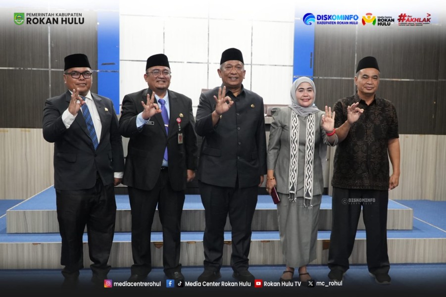 Bupati Lantik Pejabat Eselon di Rohul: Posisi Sekda Rohul Sementara Akan Ditunjuk PLH