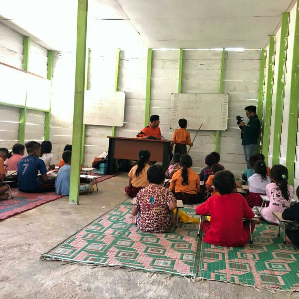 Kiprah Dompet Dhuafa Riau Sambung Akses Belajar Anak Pedalaman