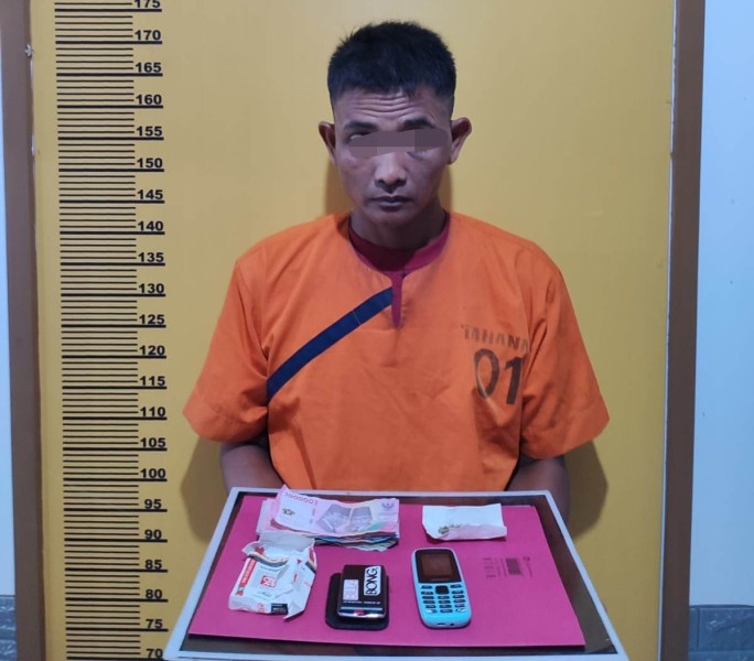 Polres Inhu Bekuk Pengedar Ganja Kering di Desa Lambang Sari I II III, Lirik