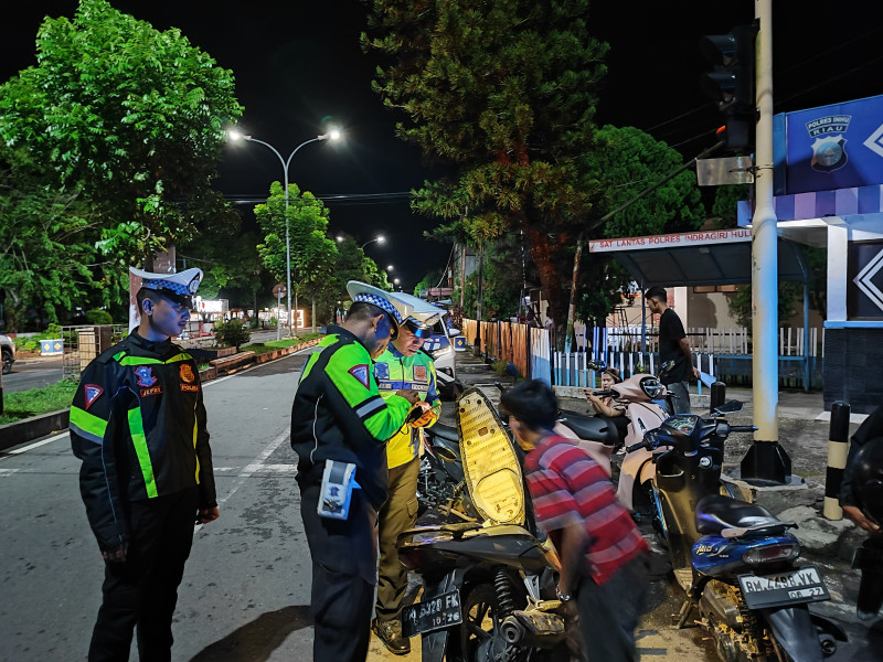 Hingga Dini Hari, Satlantas Patroli dan Buru Pelaku Balap Liar, Ini Hasilnya