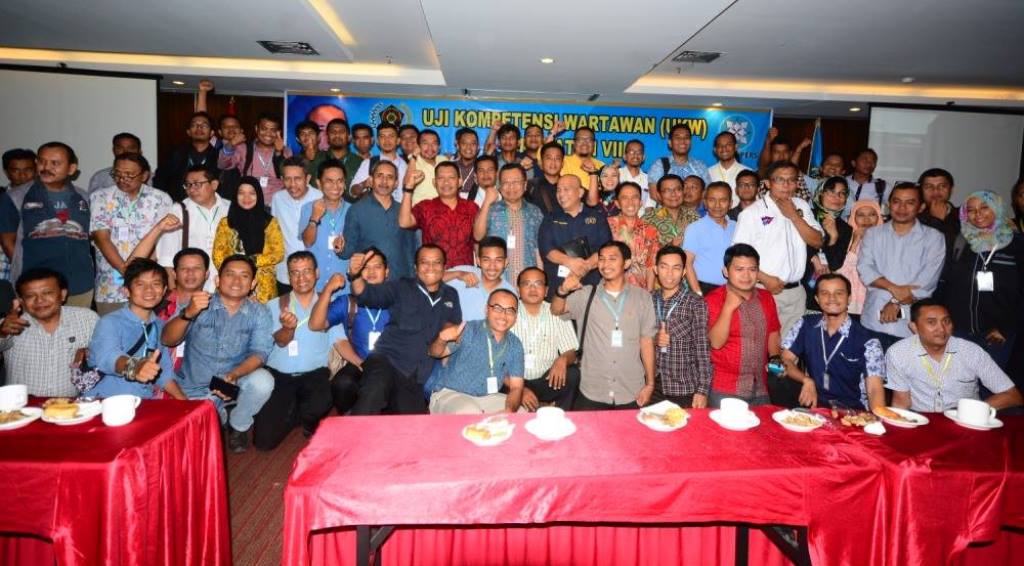 97 Wartawan Riau Lulus UKW, Delapan Belum Berhasil
