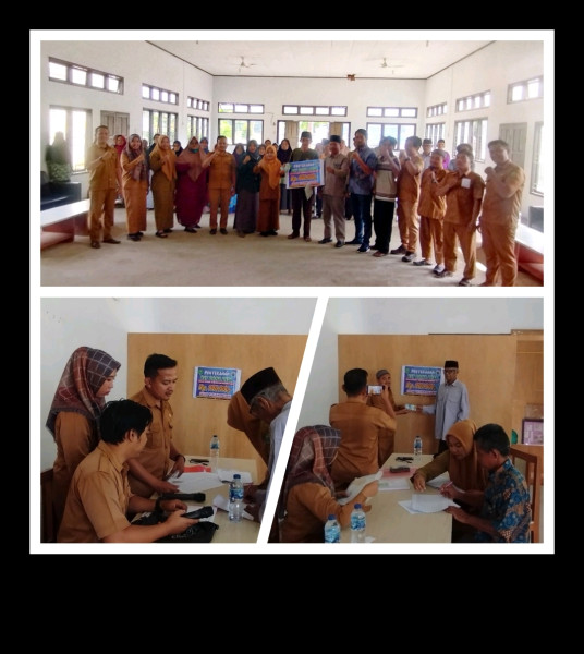 Pemdes Titian Resak Salurkan Kepada 43 KPM BLT - DD Tahap Akhir