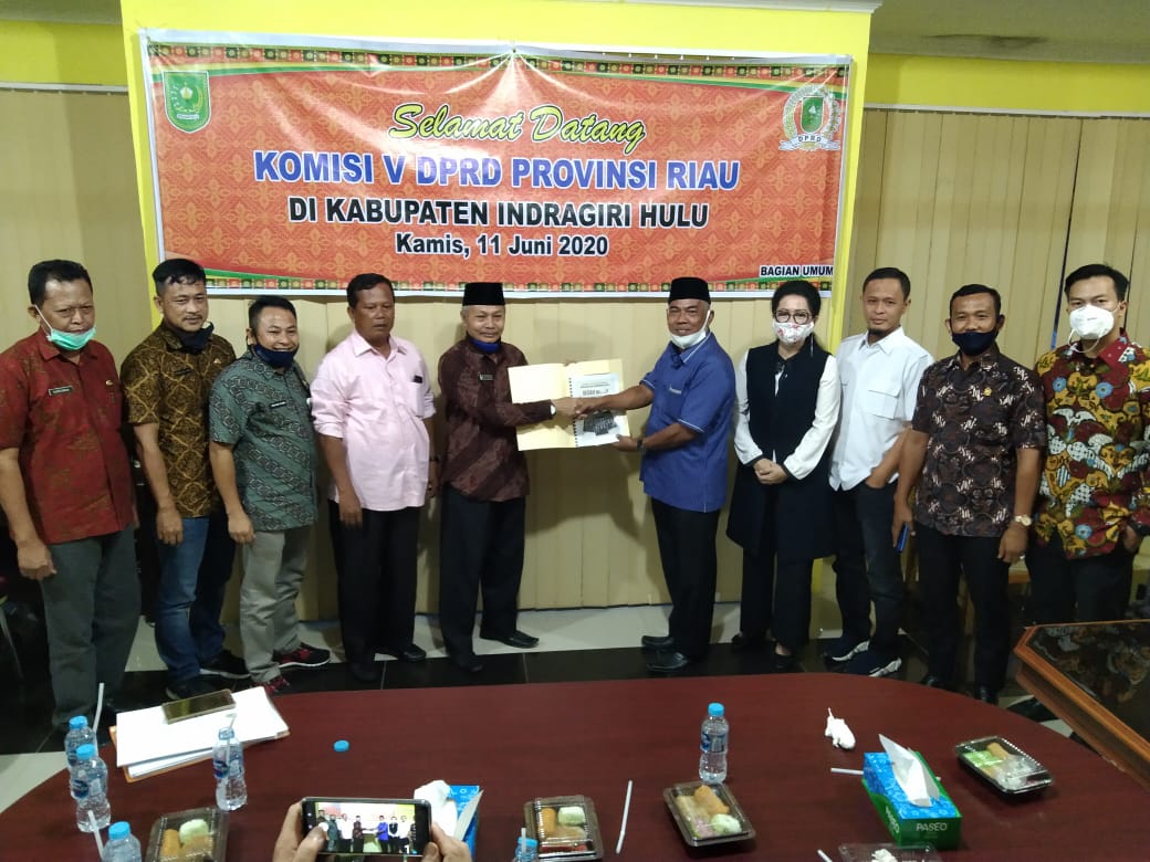 Pemkab Inhu Sambut Baik Kunker Komisi V DPRD Provinsi Riau