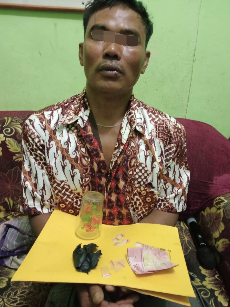 Warga Bukit Selanjut Pengedar Sabu Diringkus, Ini Jumlah BB Yang Diamankan Polsek Kelayang