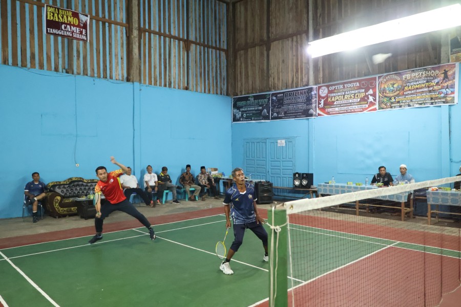 Kapolres Kuantan Singingi Resmi Buka Turnamen Badminton Kapolres Kuansing Cup Tahun 2026 di Pangean