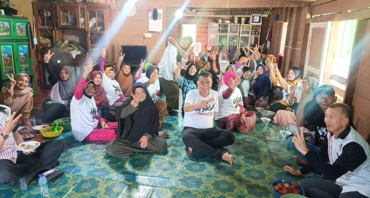 Siswandi dan Rodhial Kampanyekan Solusi Banjir di Sebadai Ulu