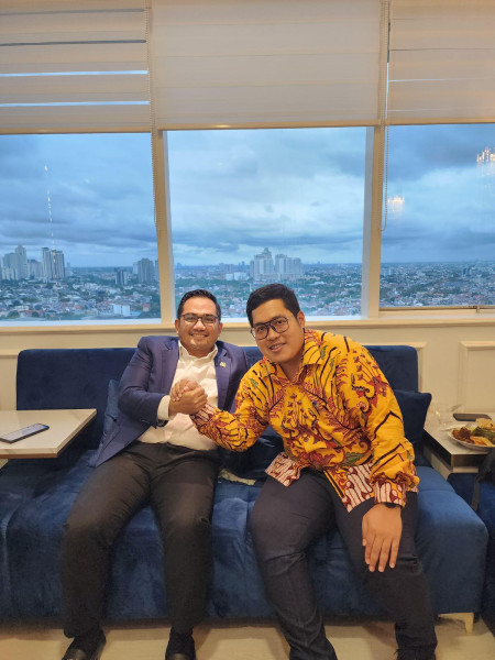 Demi Natuna Ganda Bawa Aspirasi ke Ketua Komisi II DPR RI