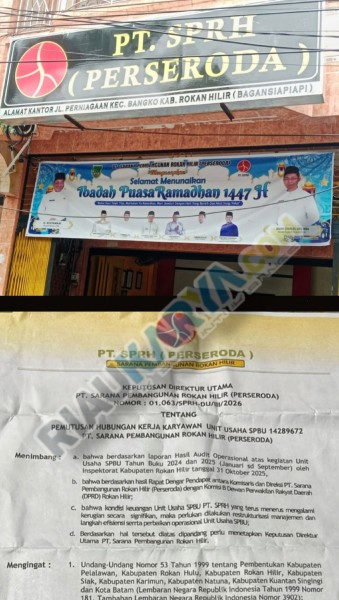 Misteri PHK Massal 36 Karyawan BUMD Rohil: Benarkah Instruksi DPRD atau Kebijakan Sepihak PT SPRH?