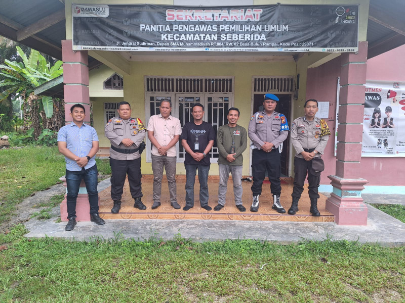Patroli Dialogis Polsek Seberida dalam Rangka Memasuki Tahapan Pilkada Tahun 2024