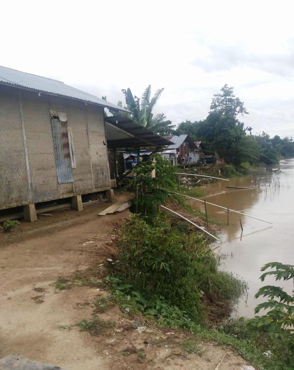 Pemprov Riau Tak Kunjung Bangun Turap, Warga Paskem Dihantui Rasa Takut