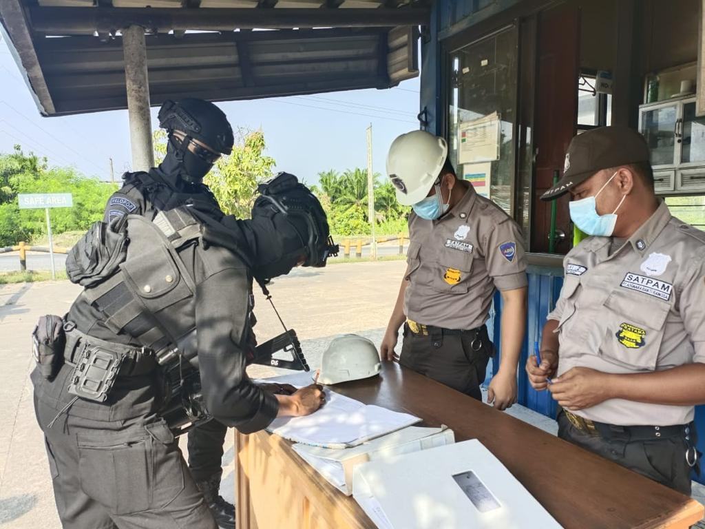 Patroli Yon B Pelopor di Akhir Pekan, Ciptakan Situasi Kondusif