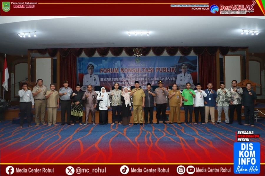 Pemkab Rohul Gelar Forum Komunikasi Publik RPJMD 2025–2029