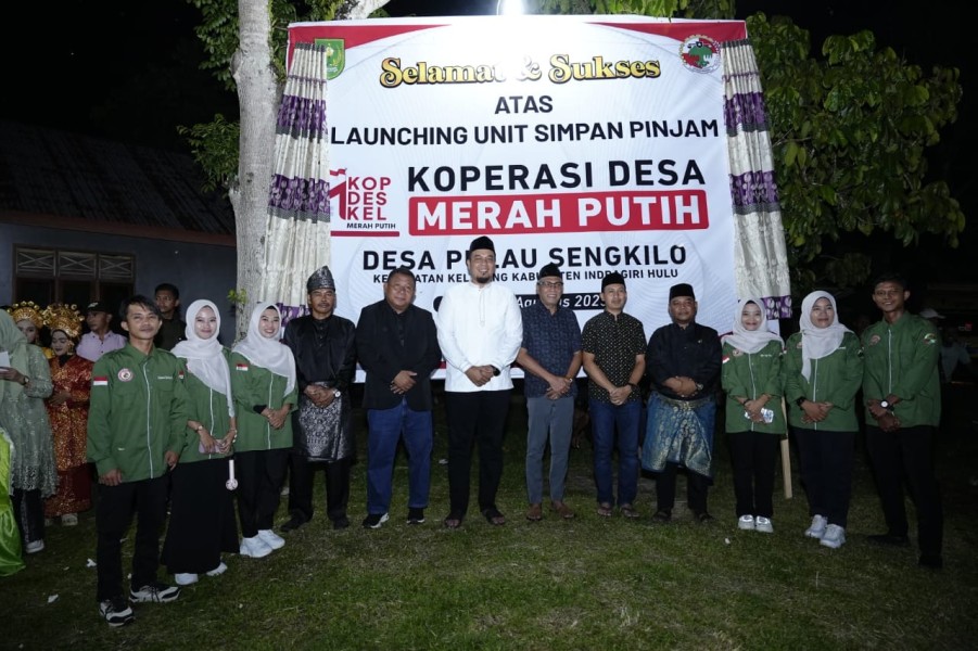 Unit Simpan Pinjam Diluncurkan di Pulau Sengkilo, Bupati: Ini Langkah Nyata Pemberdayaan Desa