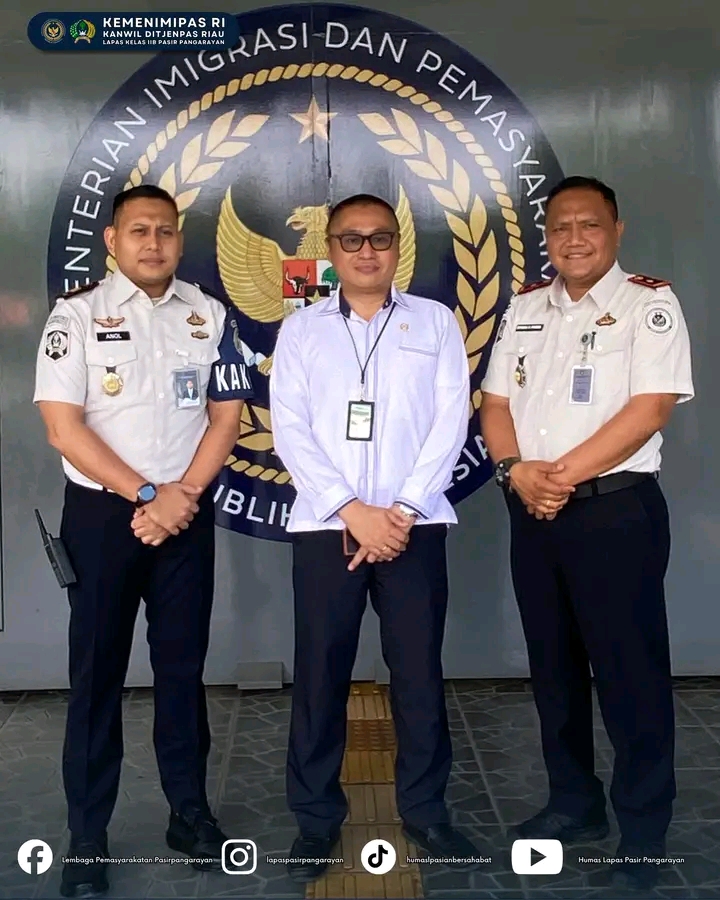 Ketua PN Pasir Pengaraian Kunjungi Lapas, Perkuat Koordinasi Antar Aparat Hukum