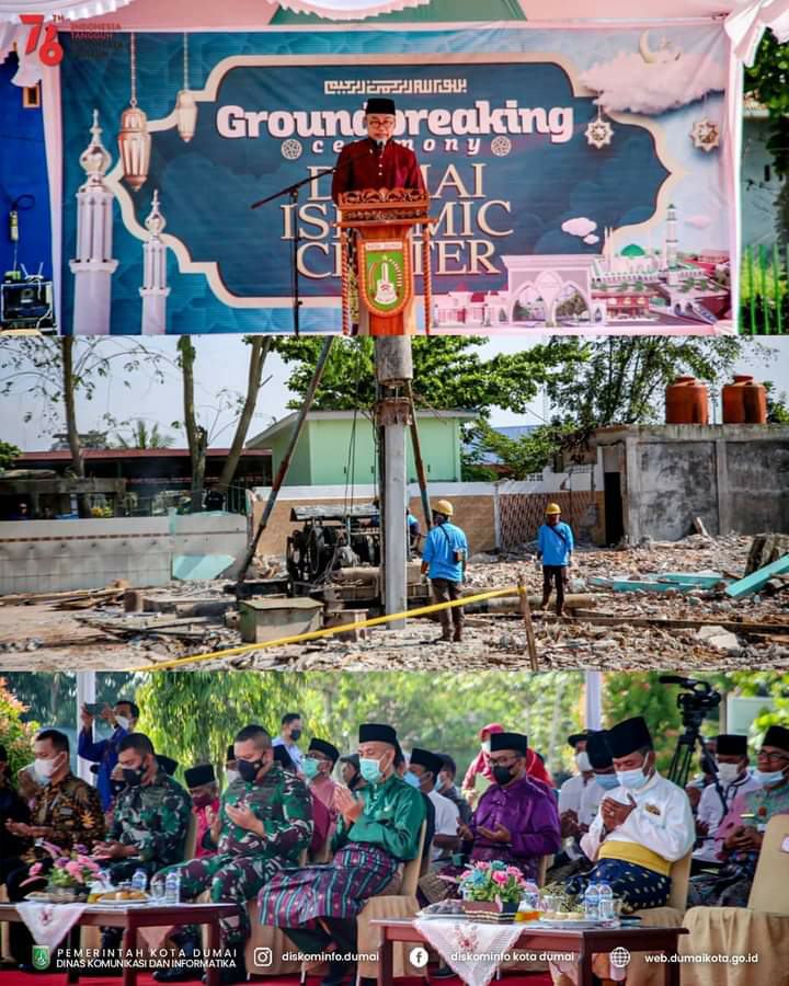 Dumai Islamic Centre Segera Diwujudkan,  H. Ery Makmur: DCI Akan Menjadi Ikon Kota Idaman