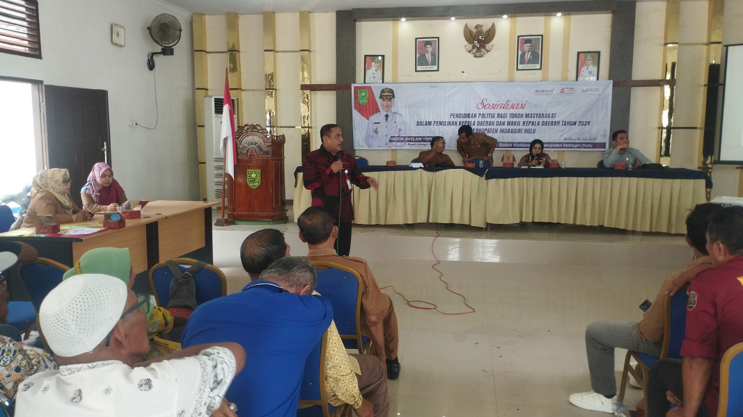 Ketua Bawaslu Inhu Tegaskan, Pilkada! Tidak Ada yang Menggunakan Fasilitas Negara Untuk Kepentingan Politik