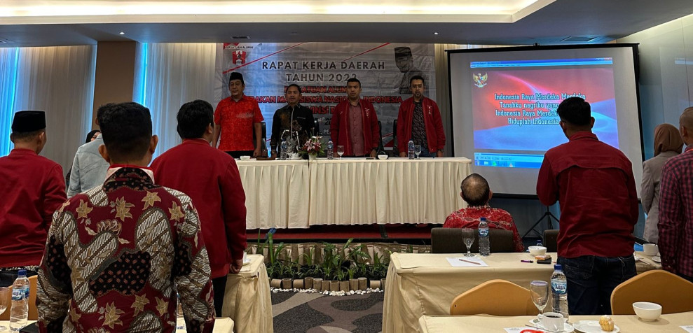 Gelar Rakerda, Persatuan Alumni GMNI Riau Lakukan Konsolidasi