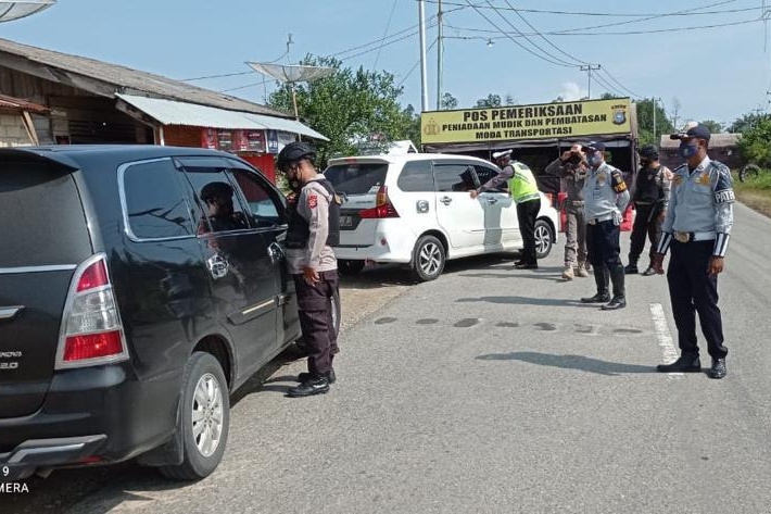 Riau Perpanjang Pos Penyekatan di Perbatasan Provinsi sampai Juni