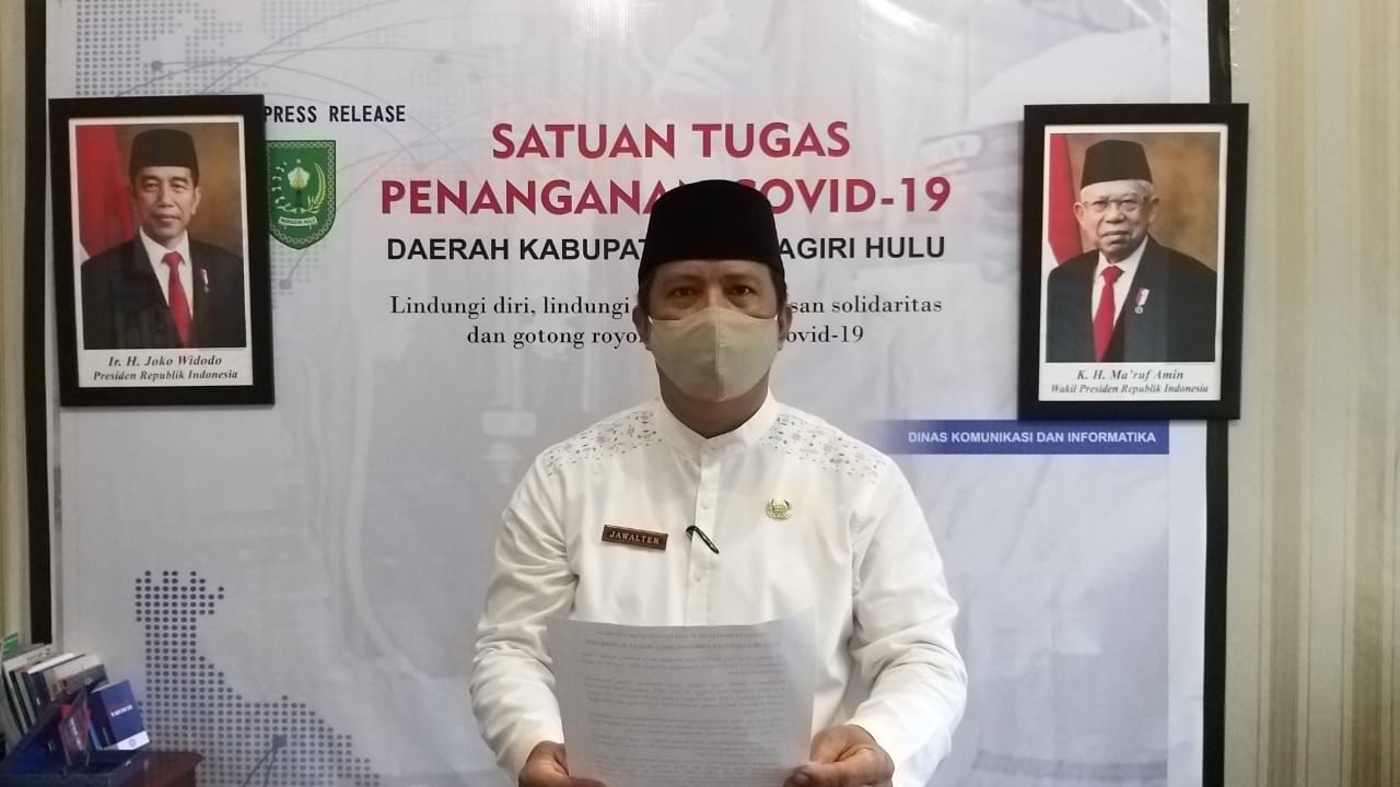 Naik Turun Penambahan Kasus Covid-19 di Kabupaten Inhu
