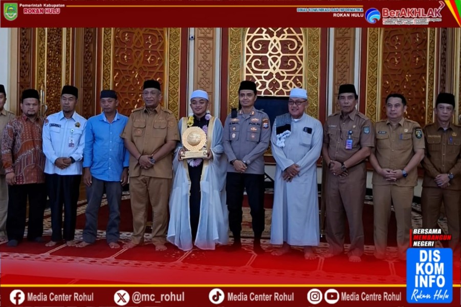 Juara 2 MHQ Internasional, Bayu Wibisono Disambut Meriah Ribuan Warga Rohul