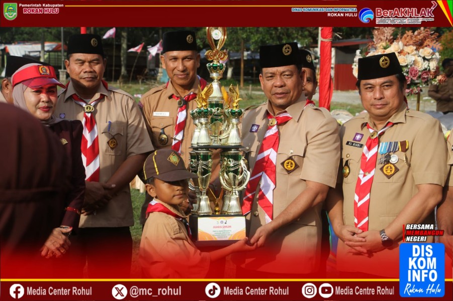 Wabup Syafaruddin Poti tutup Pesta Siaga sempena HUT Pramuka Ke 64