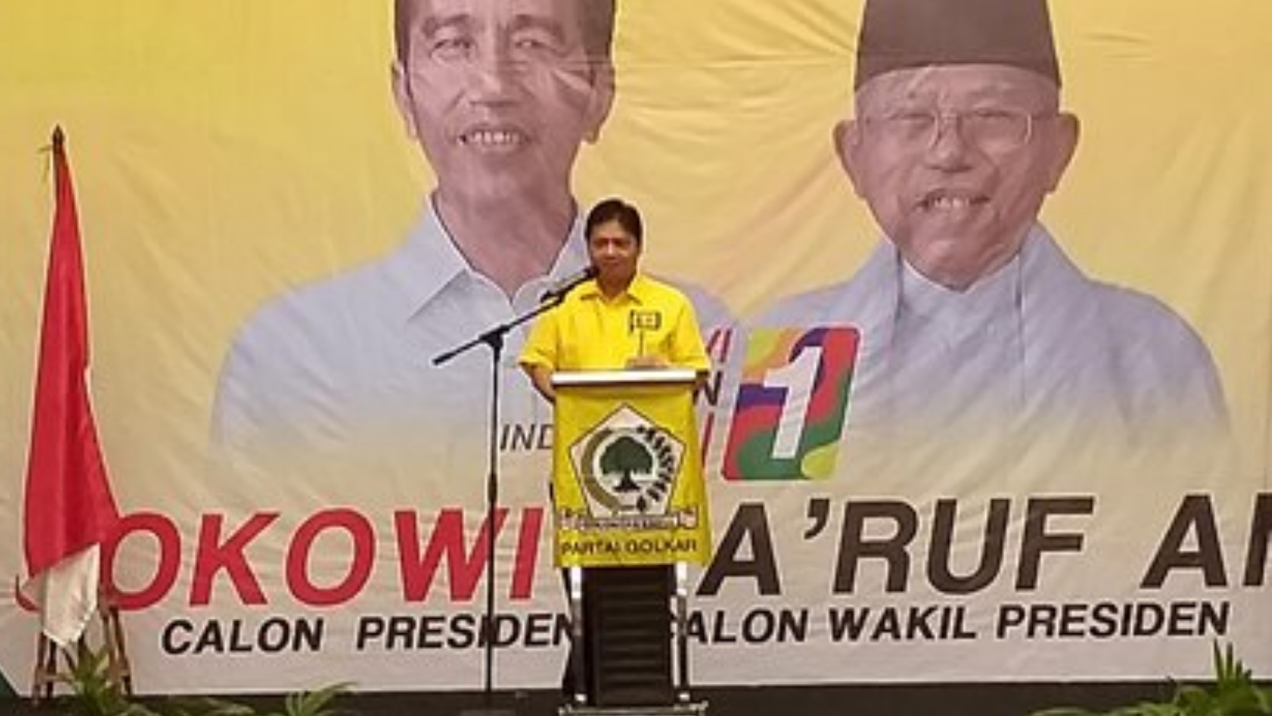 Airlangga Sentil Yopi Arianto Saat Bakar Semangat Kader Golkar Riau untuk Total Dukung Jokowi
