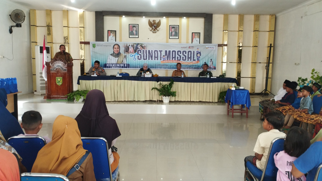 Sebanyak 30 Anak di Kecamatan Seberida Ikuti Sunat Massal Dalam Program Irama Desa