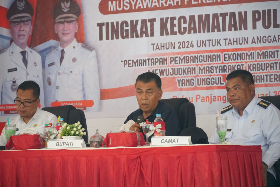 Bupati Buka Musrenbang Kecamatan Pulau Panjang Tahun 2024