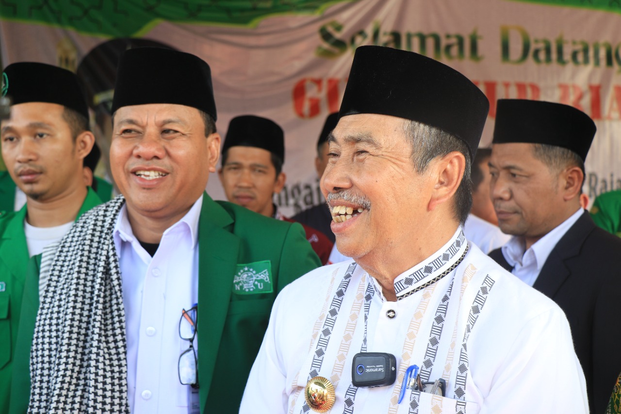 Dihadapan Ribuan Warga Sukamaju Gubernur Syamsuar, Promosikan Program UHC Capaian Suhardiman
