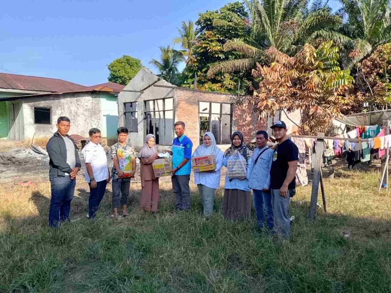 Pj Kades Helfides: Bantuan PT Inecda Sangat Membantu Warga Kami Terkena Musibah