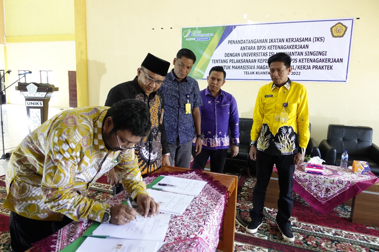 MoU Antara  UNIKS Dan BPJS Ketenagakerjaan  Dalam Memajukan Jaminan Sosial Ketenagakerjaan