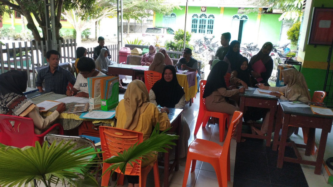 MA Al Ihsan Buluh Rampai, Melakukan Pendaftaran Ulang Calon Peserta Didik