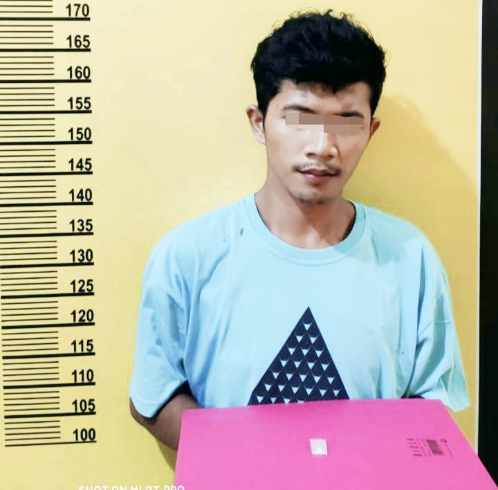 Simpan Sabu Dikamar, Pemuda Pengangguran di Pematang Reba Diciduk