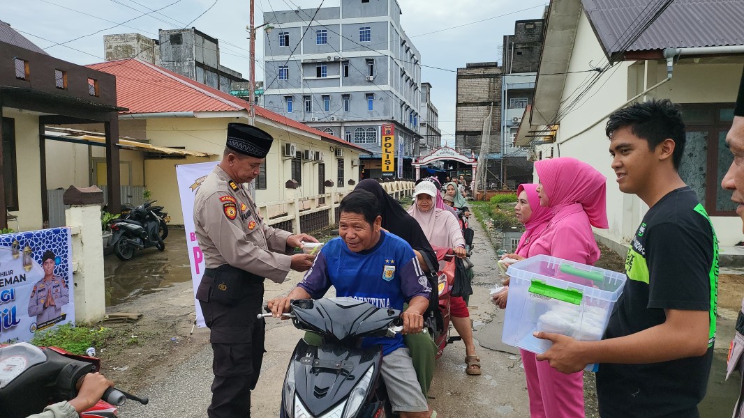 Polsek Kateman dan Bhayangkari Ranting Kateman Gelar Kegiatan 