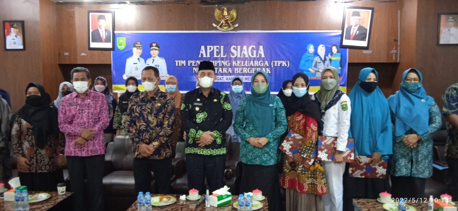 Wabup Junaidi Rachmat Ikuti Rangkaian Apel Siaga TPK Nusantara