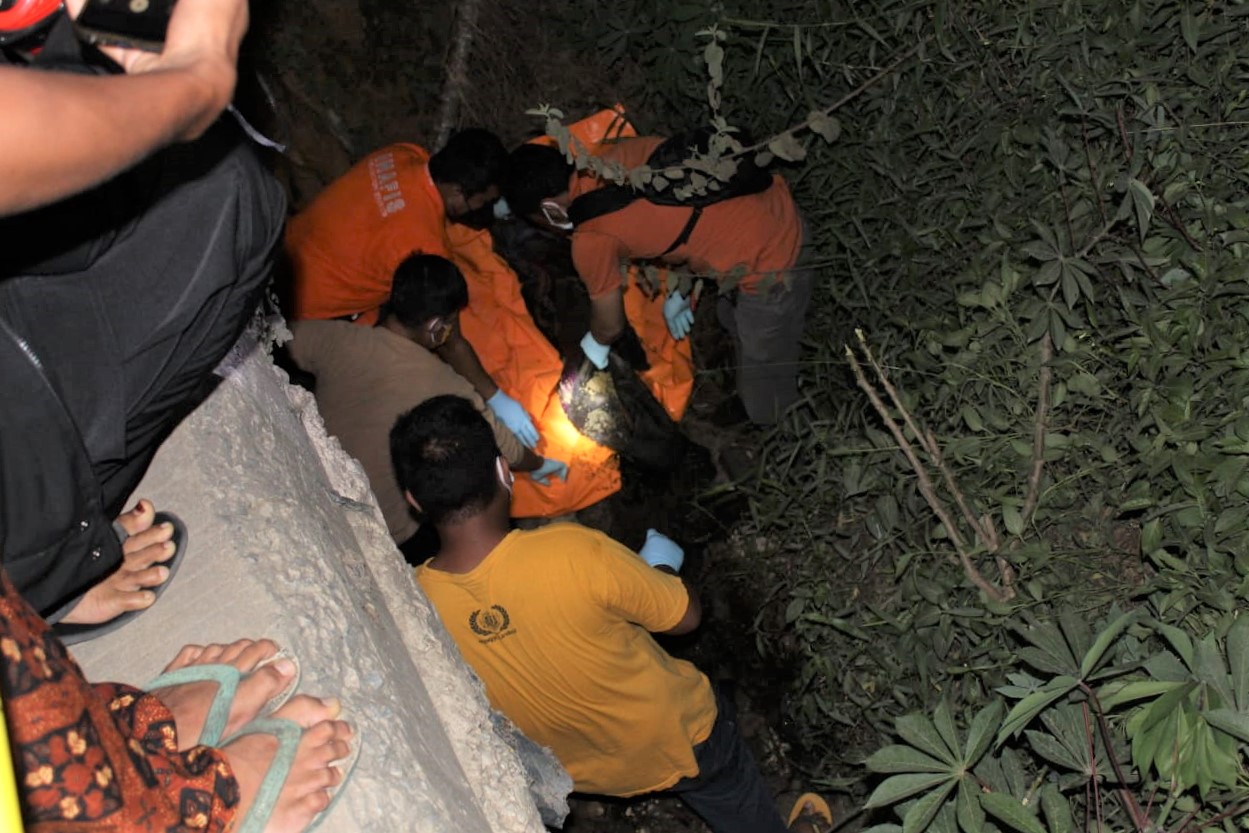 Sedang Jogging, Warga Desa Sidomulyo, Inhu Temukan Mayat dalam Gorong-Gorong