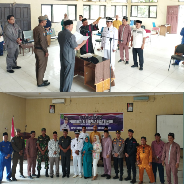 Abdul Manan Kembali Dilantik Sebagai Pj.Kades Untuk Ke-8 Kalinya