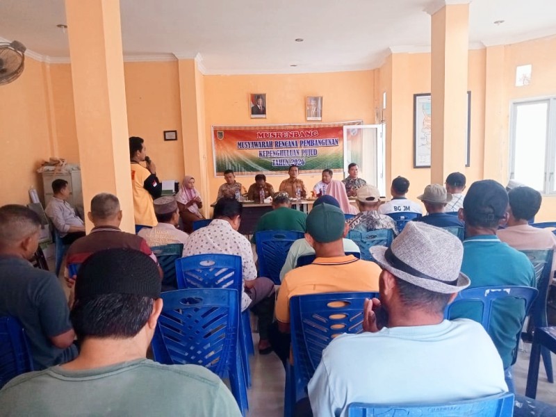 Hari Ini, Kepenghuluan Pujud Gelar Musrenbang 2026 Bahas Rencana Strategis