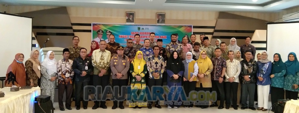 Semua Stakeholder Bersinergi Jadikan Rohil Kabupaten Layak Anak Tingkat Madya