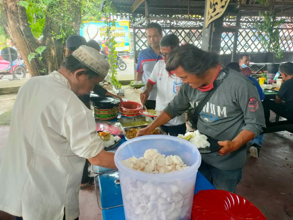 Kegiatan Jum'at Barokah Satreskrim Polres Kampar Edisi 17 Desember 2021